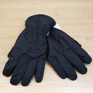 ISOTONER Gloves Mens Large Black Lined Insulated Water Repellant Touchscreen
